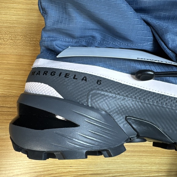 NWT Maison Margiela MM6‎ x Salomon Cross Mid Shoes Men 11.5 Bering Sea Blue - Picture 4 of 12